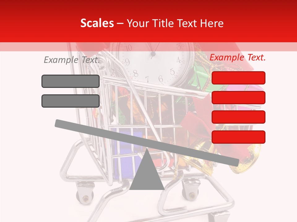Timer Festive Presents PowerPoint Template