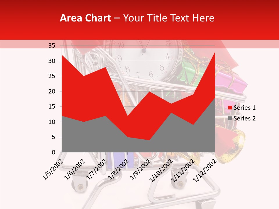 Timer Festive Presents PowerPoint Template