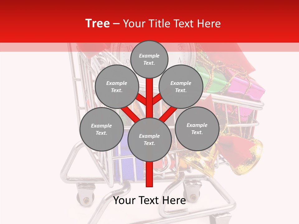 Timer Festive Presents PowerPoint Template