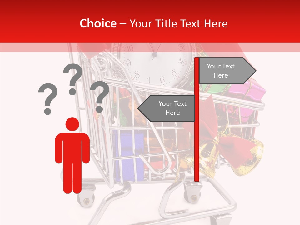 Timer Festive Presents PowerPoint Template