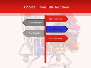 Timer Festive Presents PowerPoint Template
