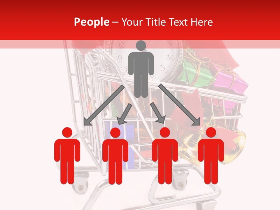 Timer Festive Presents PowerPoint Template