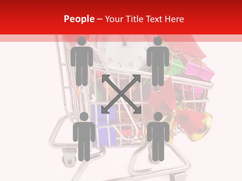 Timer Festive Presents PowerPoint Template