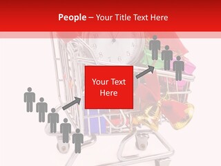 Timer Festive Presents PowerPoint Template