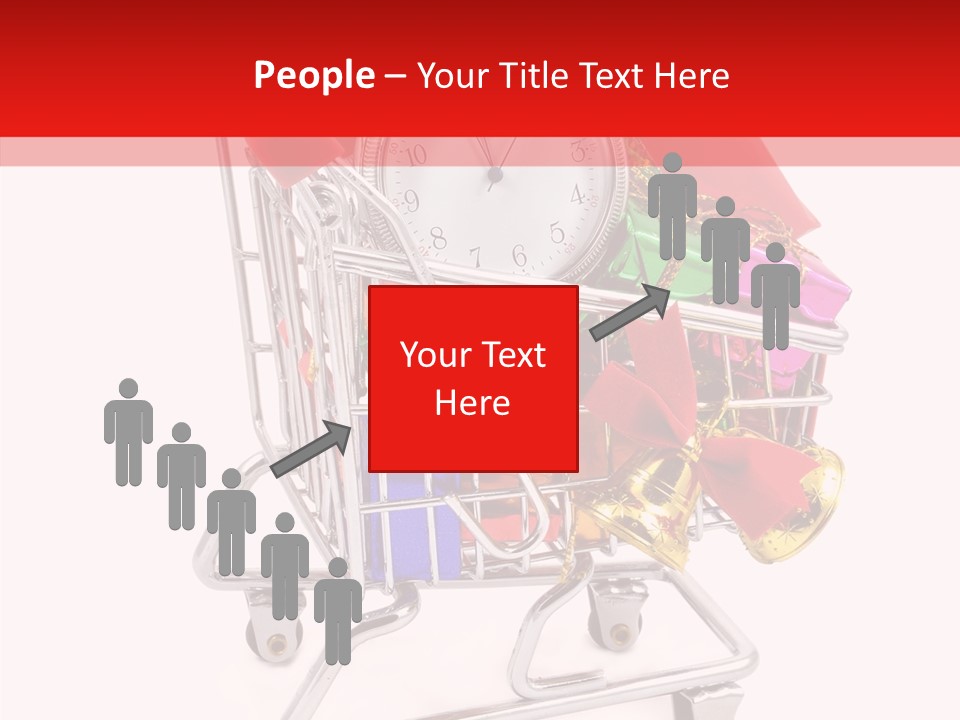 Timer Festive Presents PowerPoint Template