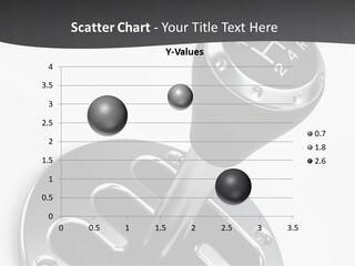 Technology Metal Gearstick PowerPoint Template