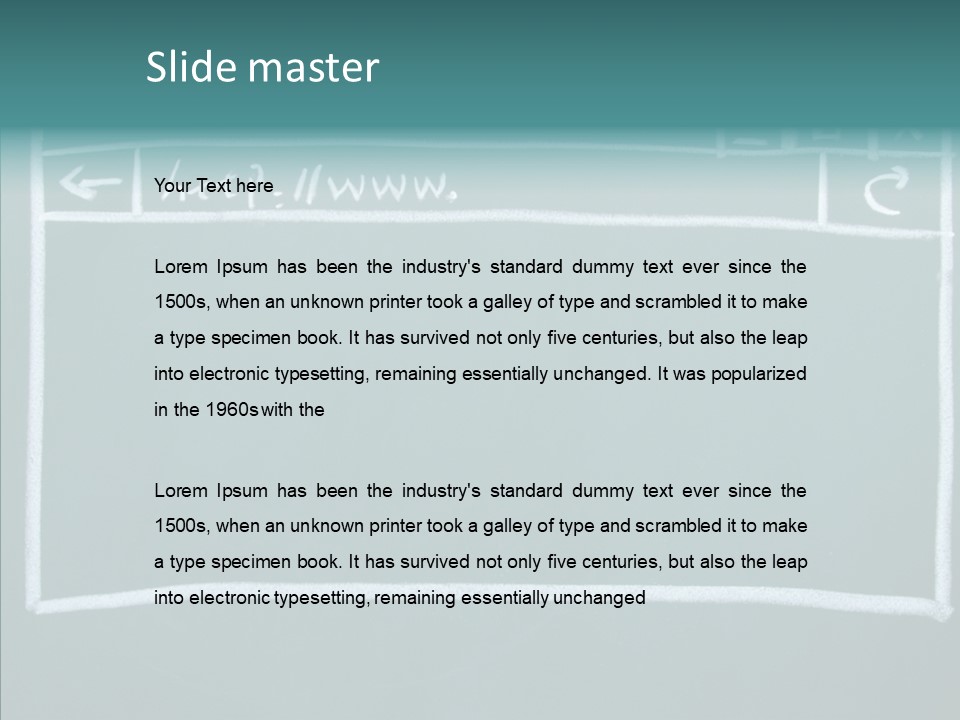 Maximize Round Web PowerPoint Template