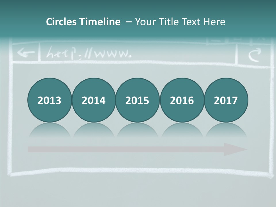 Maximize Round Web PowerPoint Template