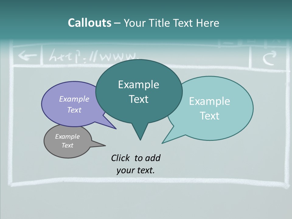 Maximize Round Web PowerPoint Template