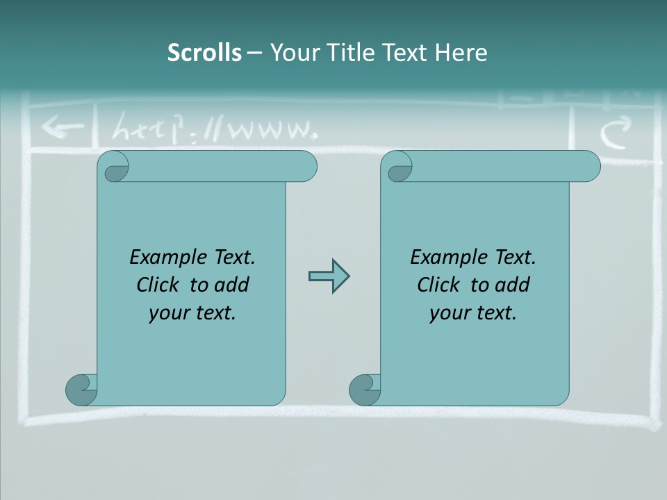Maximize Round Web PowerPoint Template