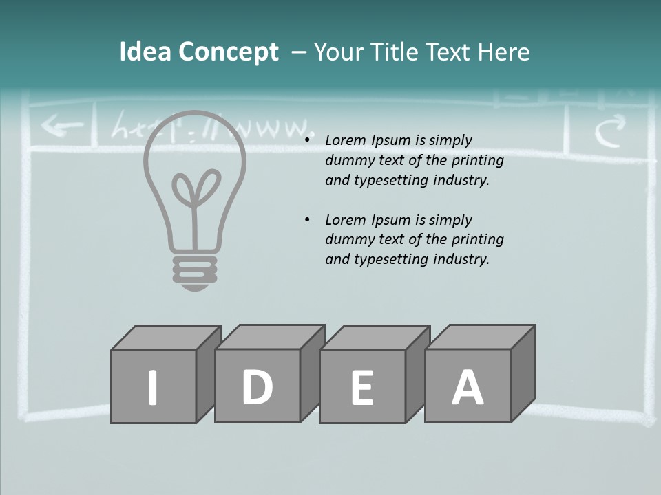 Maximize Round Web PowerPoint Template