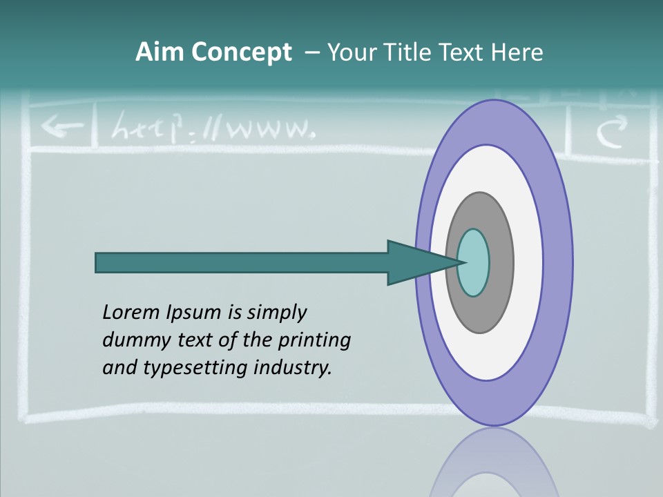 Maximize Round Web PowerPoint Template