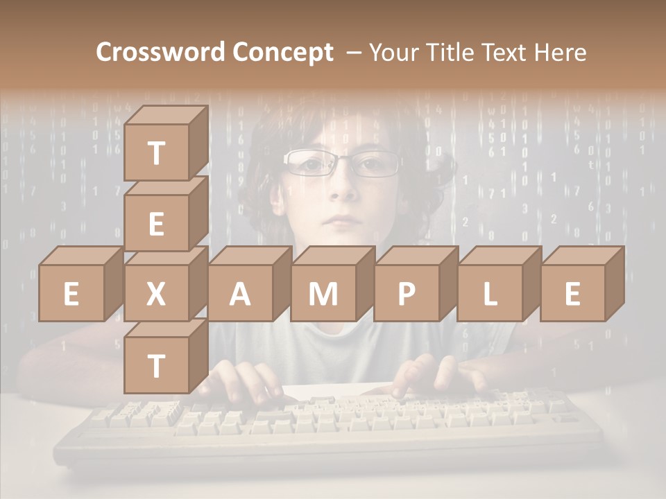 Press Kid Code PowerPoint Template