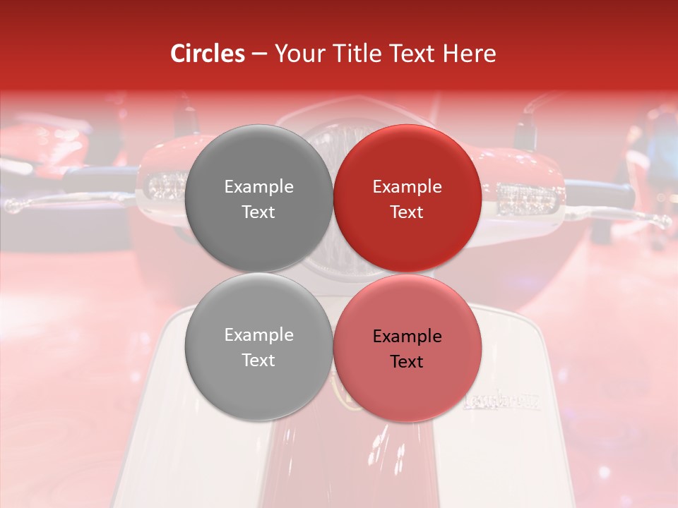 Stand Motoracing Exhibition Booth PowerPoint Template