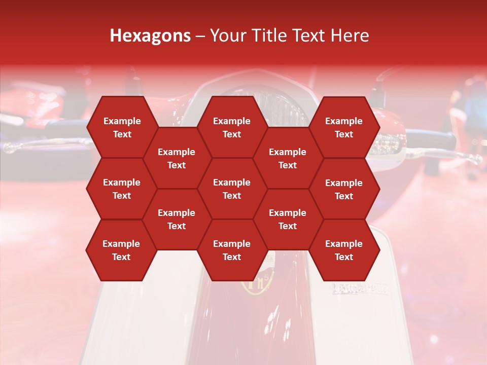 Stand Motoracing Exhibition Booth PowerPoint Template