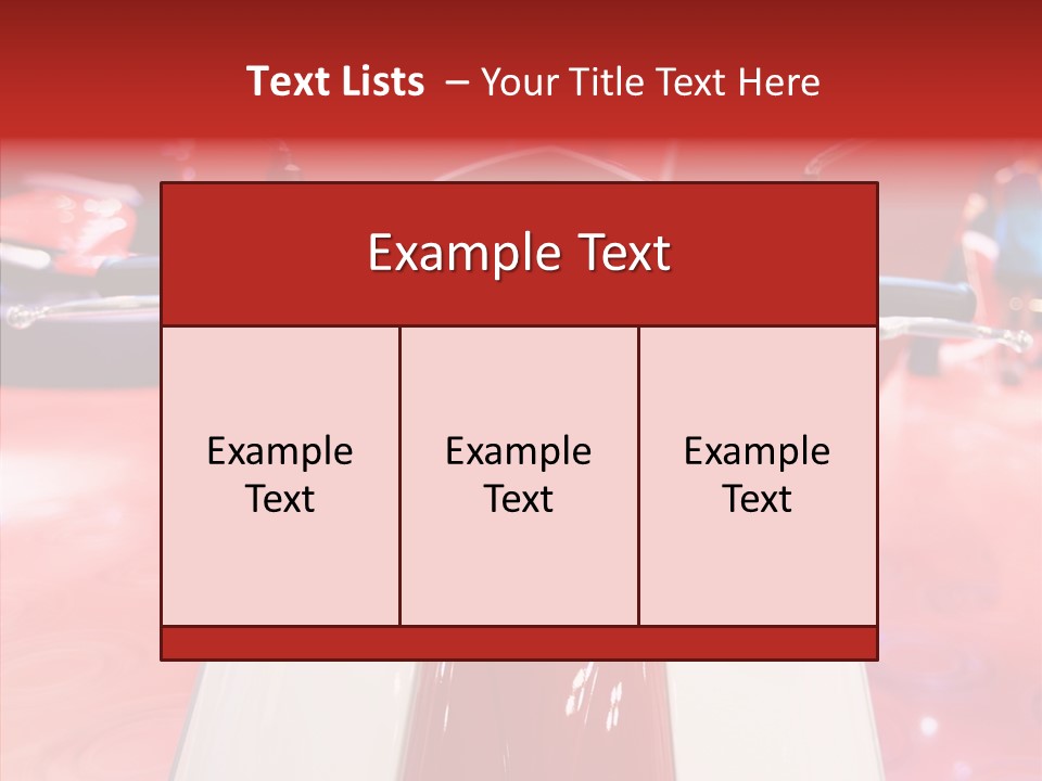Stand Motoracing Exhibition Booth PowerPoint Template
