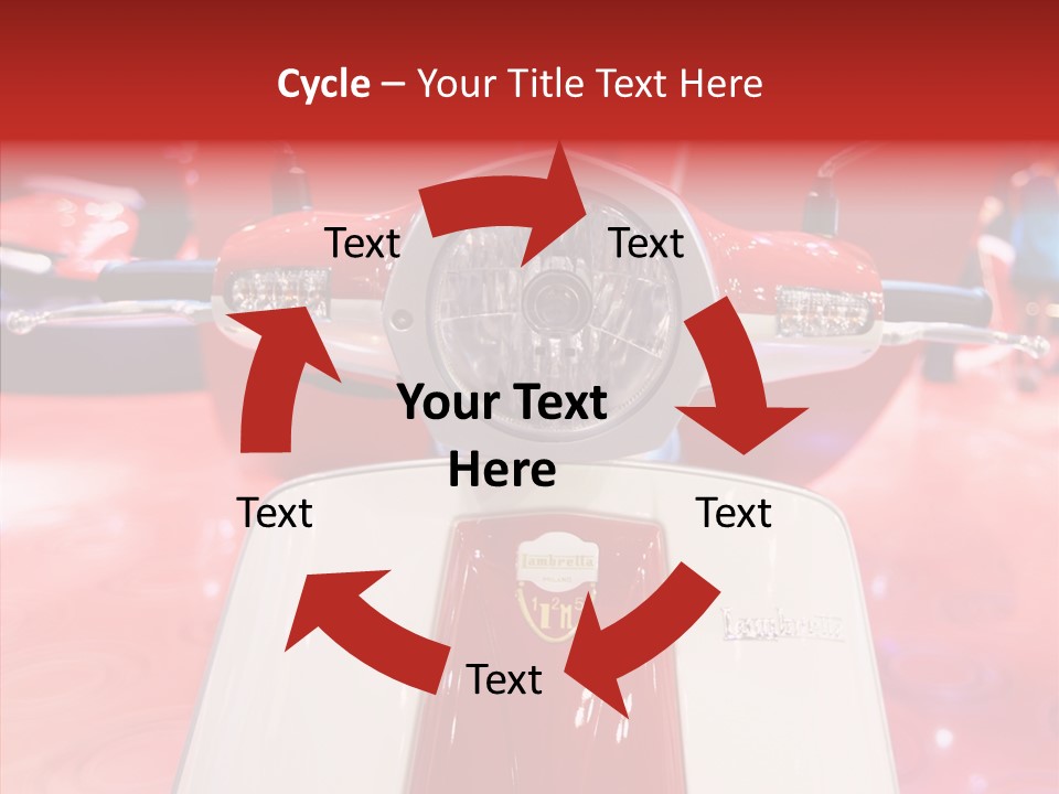 Stand Motoracing Exhibition Booth PowerPoint Template