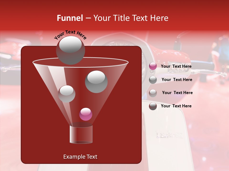 Stand Motoracing Exhibition Booth PowerPoint Template