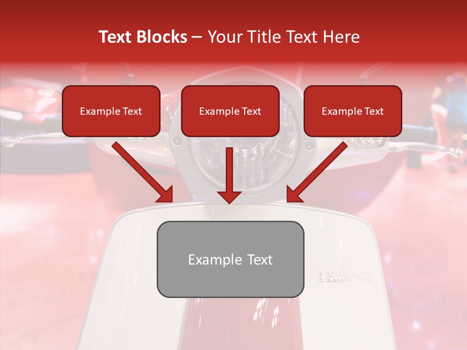 Stand Motoracing Exhibition Booth PowerPoint Template
