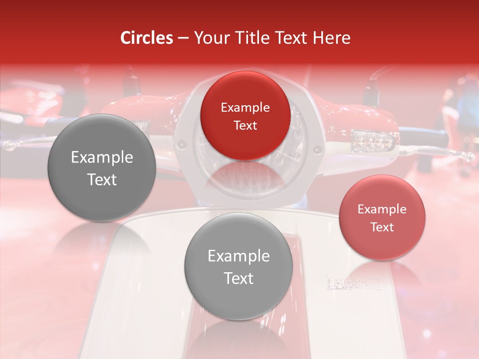 Stand Motoracing Exhibition Booth PowerPoint Template