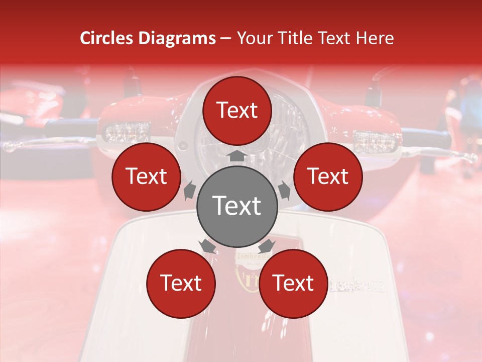 Stand Motoracing Exhibition Booth PowerPoint Template