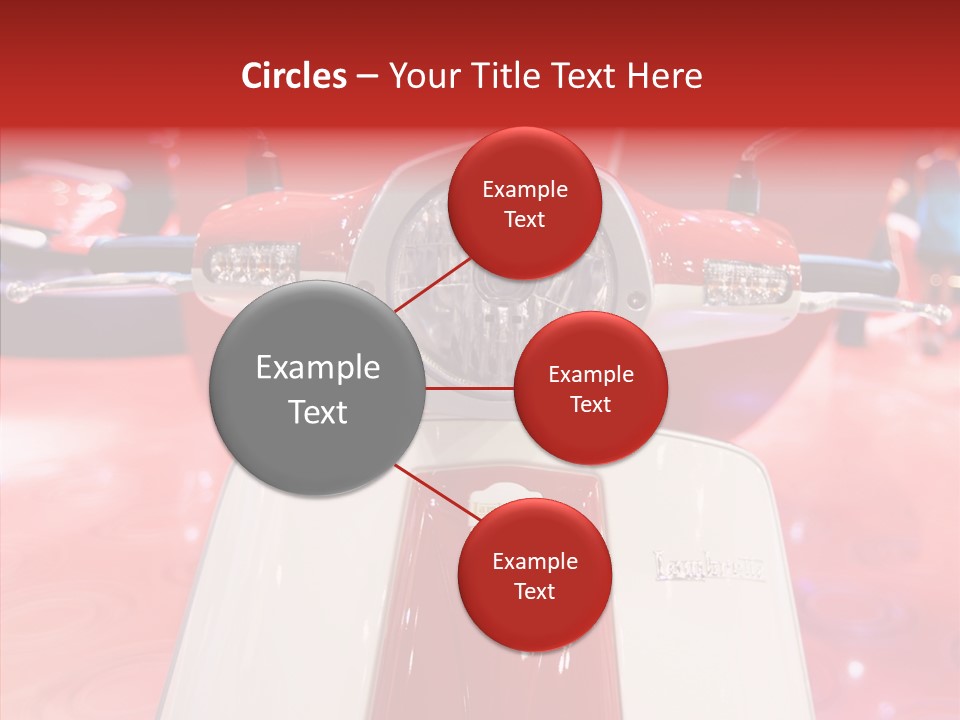 Stand Motoracing Exhibition Booth PowerPoint Template