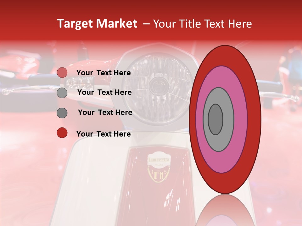 Stand Motoracing Exhibition Booth PowerPoint Template