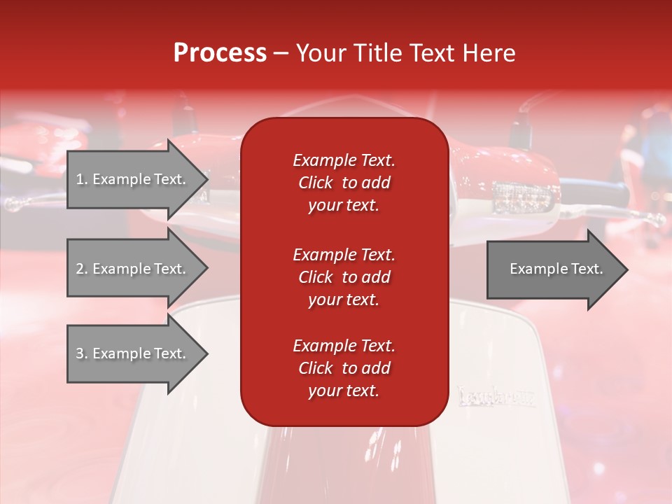 Stand Motoracing Exhibition Booth PowerPoint Template