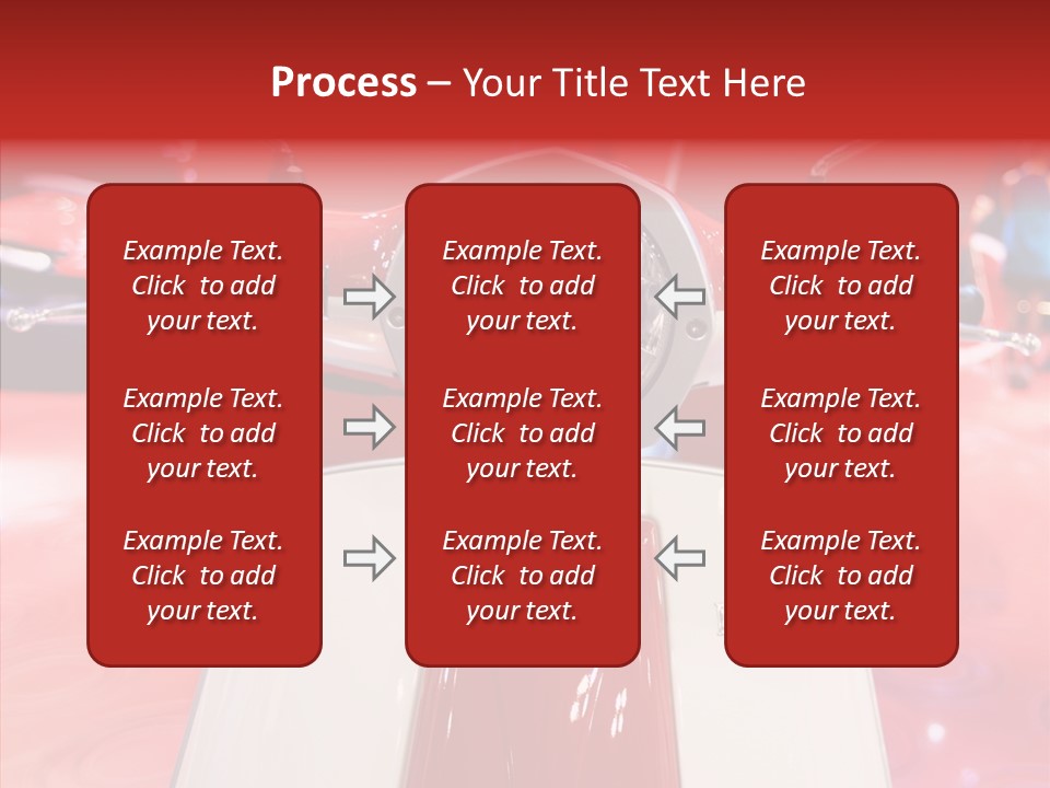 Stand Motoracing Exhibition Booth PowerPoint Template