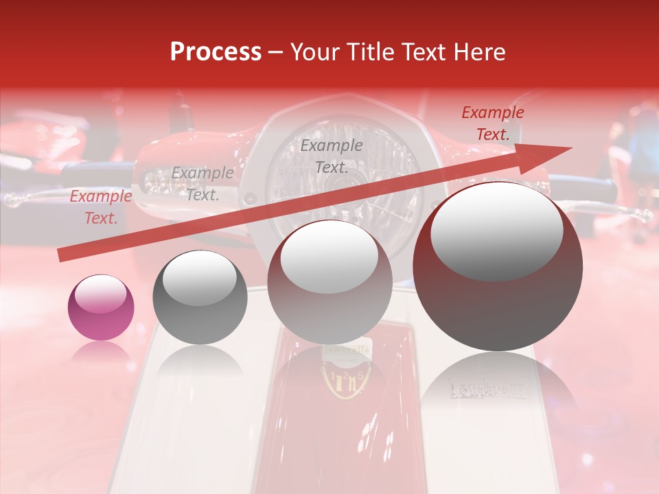 Stand Motoracing Exhibition Booth PowerPoint Template