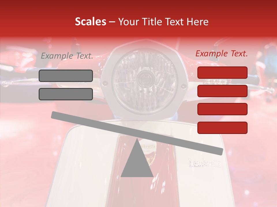 Stand Motoracing Exhibition Booth PowerPoint Template