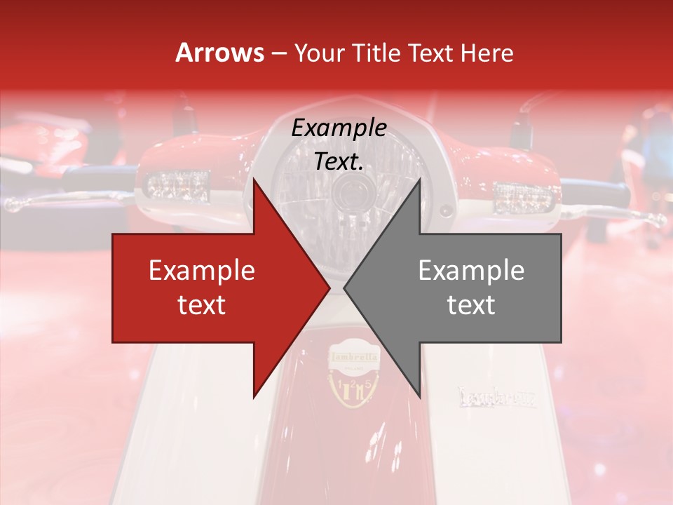 Stand Motoracing Exhibition Booth PowerPoint Template