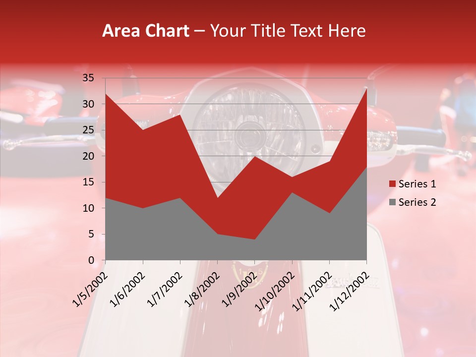 Stand Motoracing Exhibition Booth PowerPoint Template
