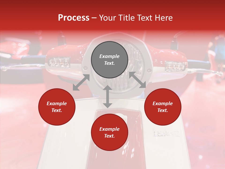 Stand Motoracing Exhibition Booth PowerPoint Template