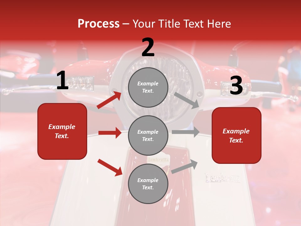 Stand Motoracing Exhibition Booth PowerPoint Template