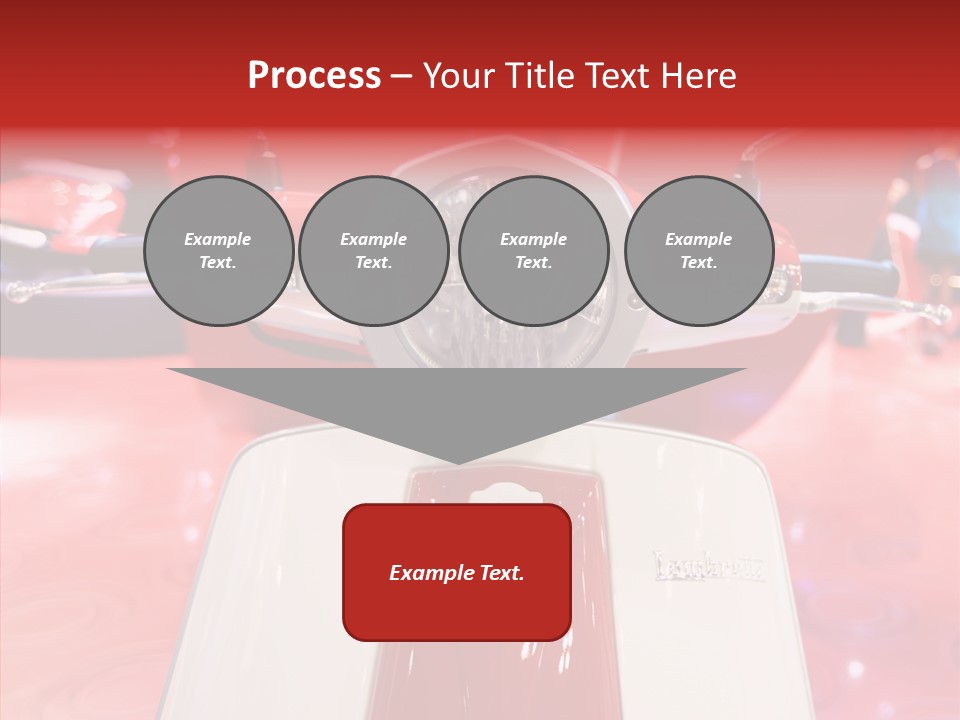 Stand Motoracing Exhibition Booth PowerPoint Template