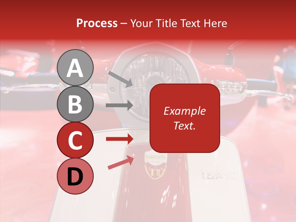 Stand Motoracing Exhibition Booth PowerPoint Template