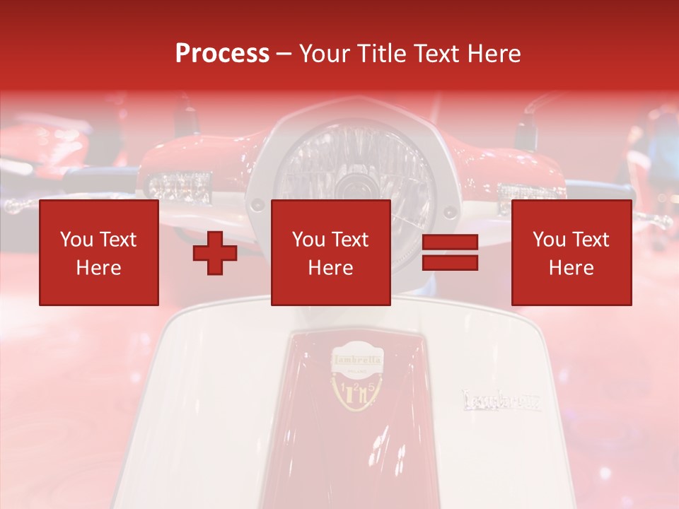 Stand Motoracing Exhibition Booth PowerPoint Template