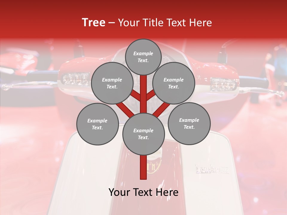 Stand Motoracing Exhibition Booth PowerPoint Template