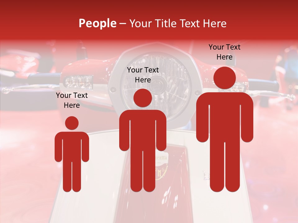 Stand Motoracing Exhibition Booth PowerPoint Template