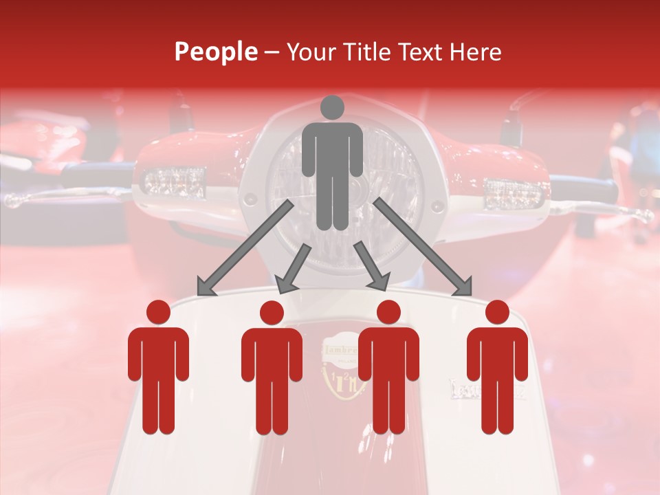 Stand Motoracing Exhibition Booth PowerPoint Template