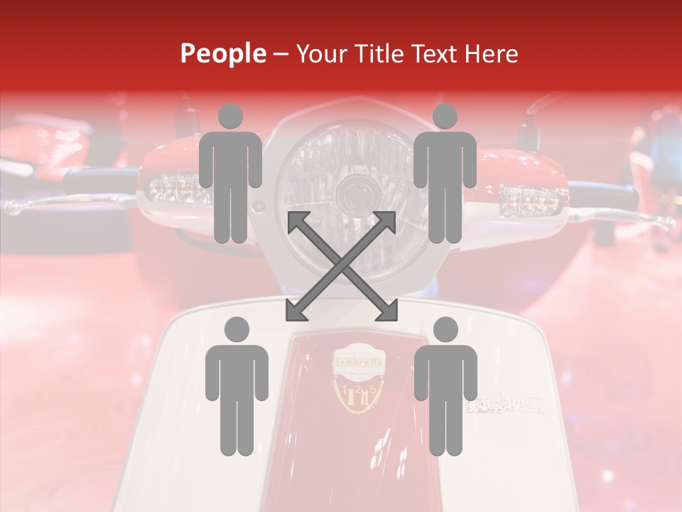 Stand Motoracing Exhibition Booth PowerPoint Template