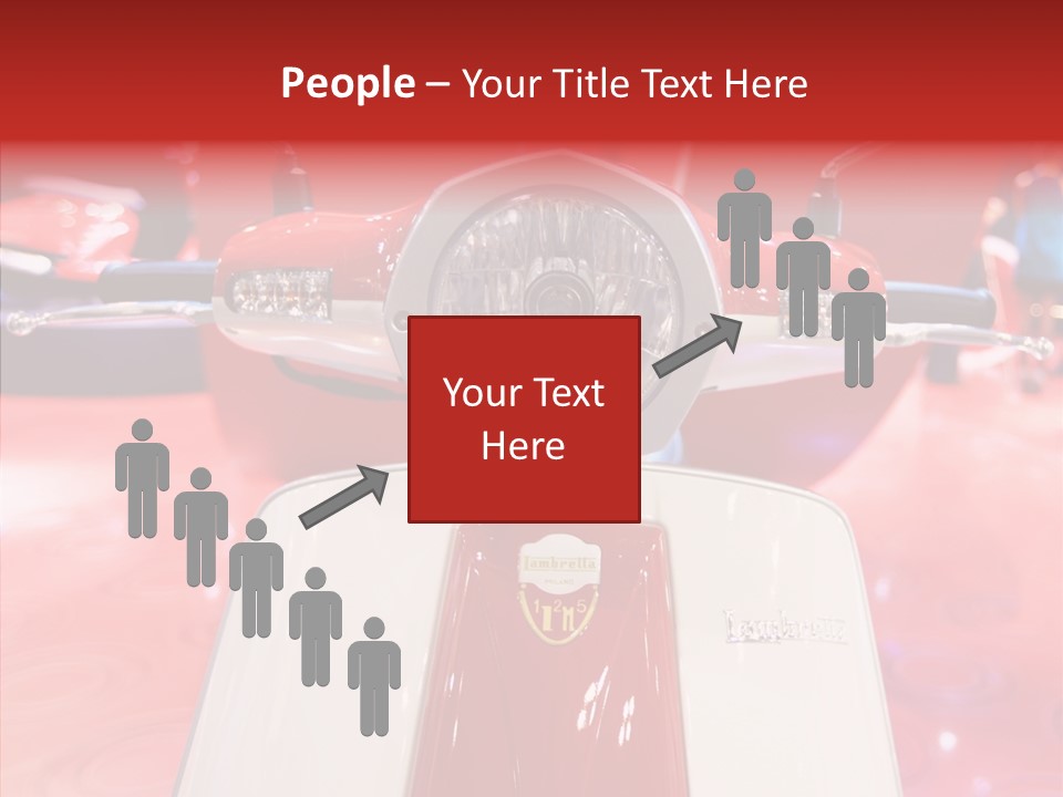 Stand Motoracing Exhibition Booth PowerPoint Template