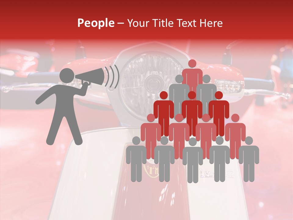 Stand Motoracing Exhibition Booth PowerPoint Template