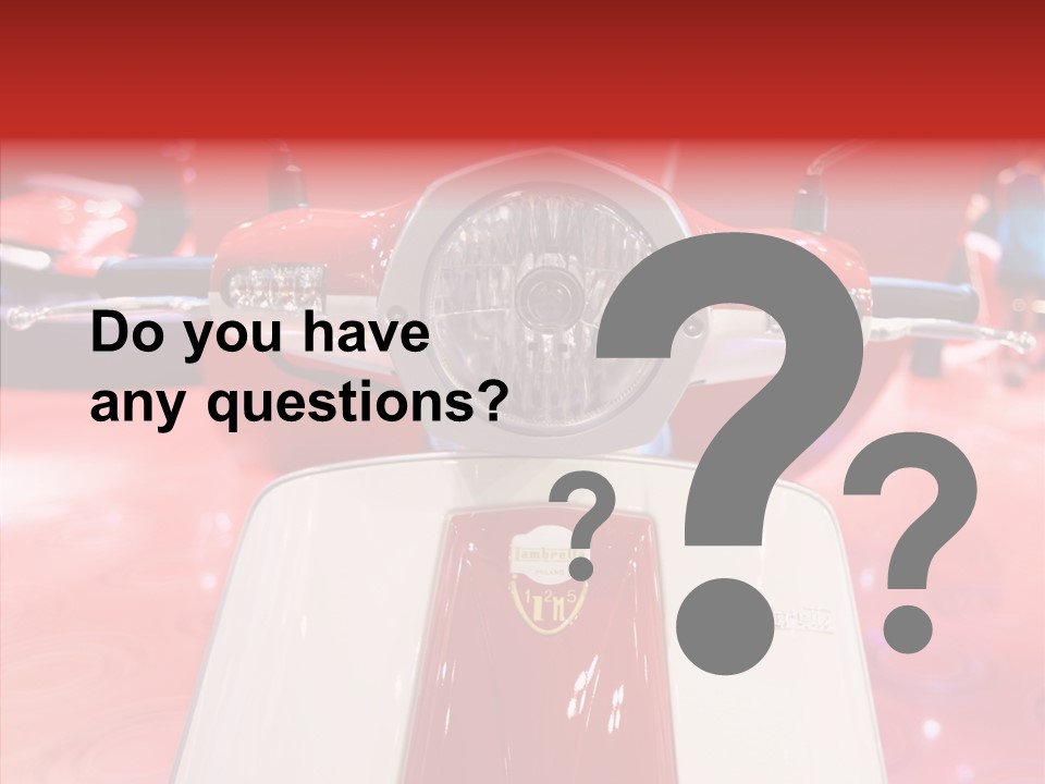 Stand Motoracing Exhibition Booth PowerPoint Template