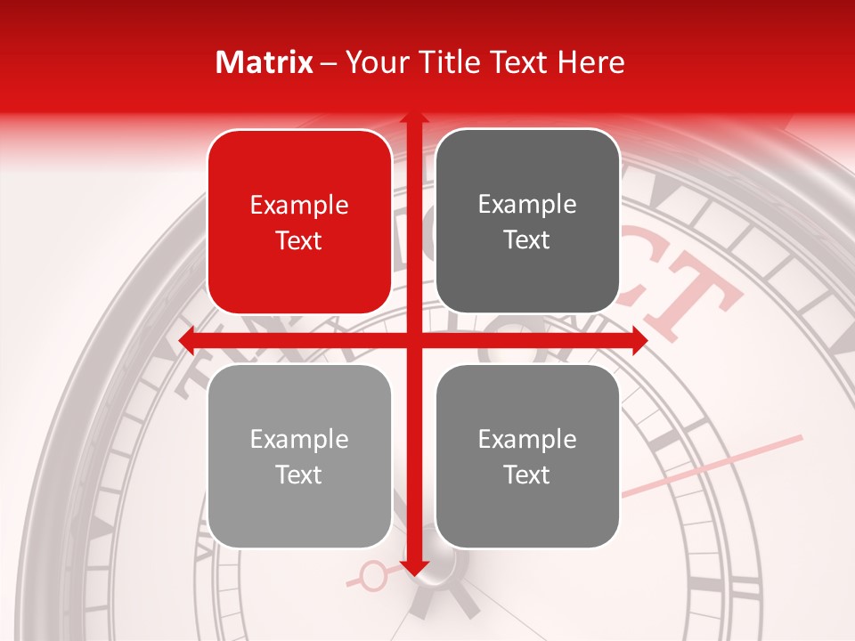 Motivational Home Watch PowerPoint Template