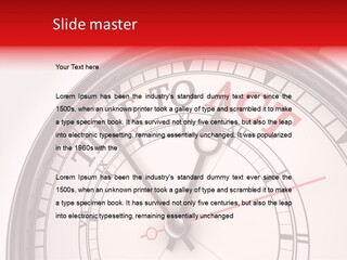 Motivational Home Watch PowerPoint Template