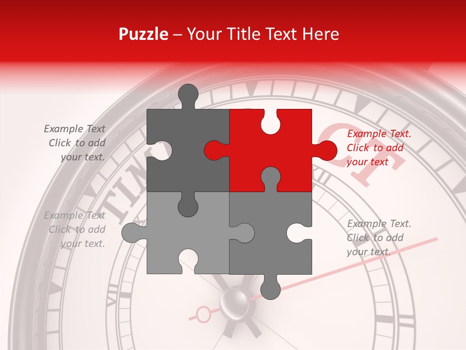 Motivational Home Watch PowerPoint Template