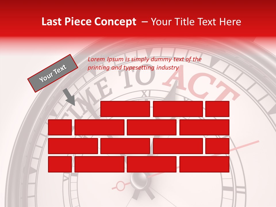 Motivational Home Watch PowerPoint Template