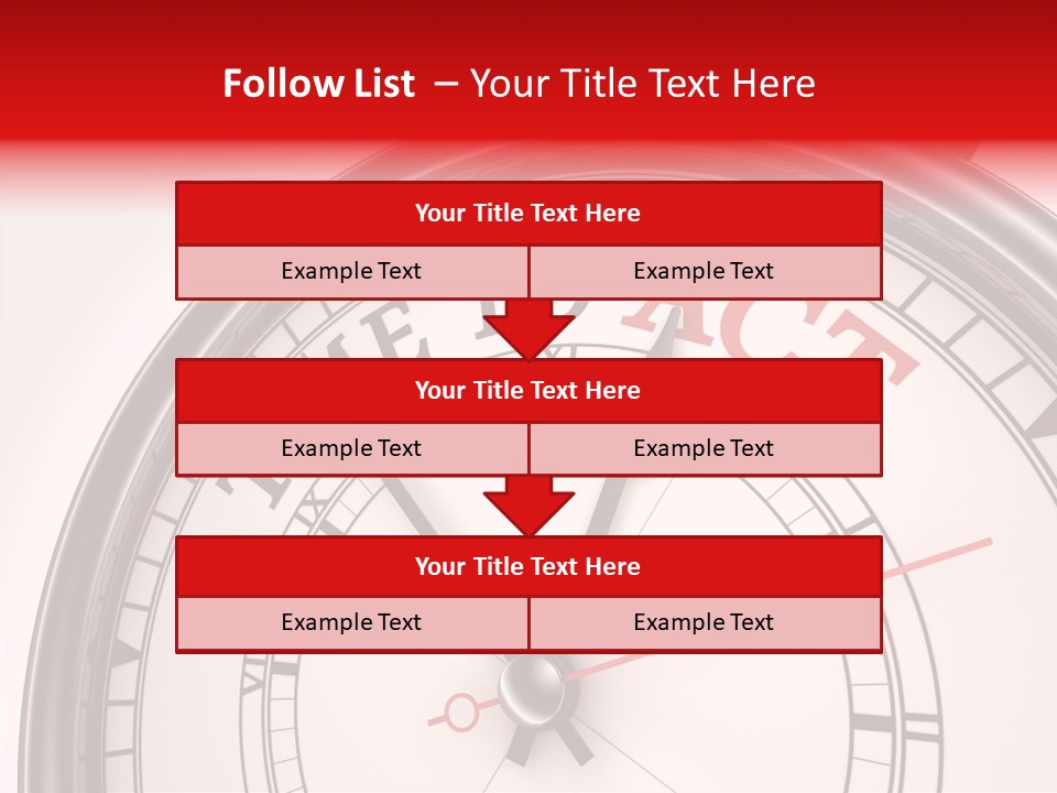 Motivational Home Watch PowerPoint Template